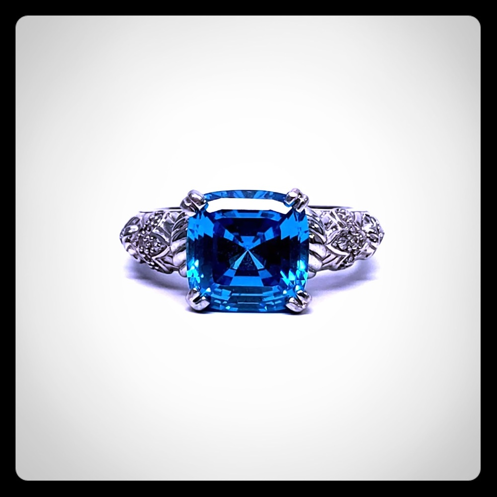 Judith Ripka ring size 8 - Picture 2 of 11